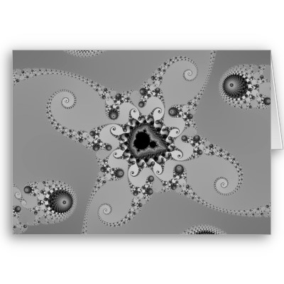 Grey Octopuses Greetings Card