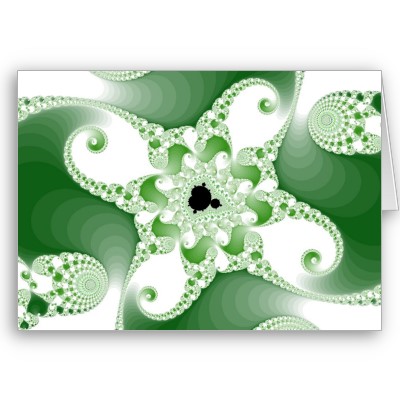 Twisted Cupric Octopuses Greetings Card