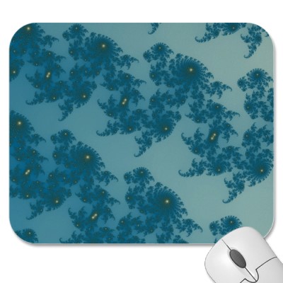 Marching Seahorses 1 Mousepad