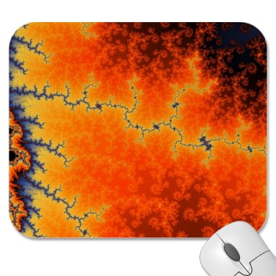 Burning Fault Line Mousepad