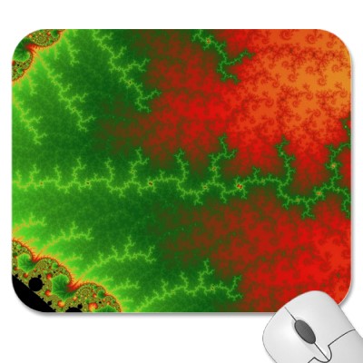 Christmas Zigzag Mousepad