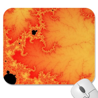 Coal Fire Mousepad