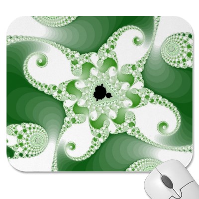 Twisted Cupric Octopuses Mousepad