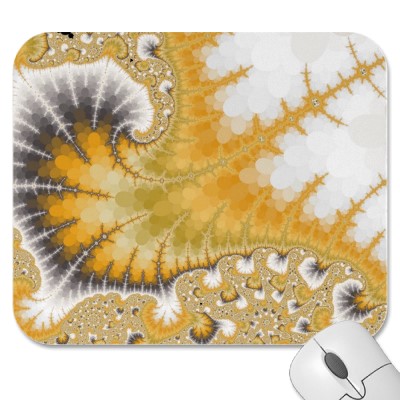 Gold Stingray Mousepad