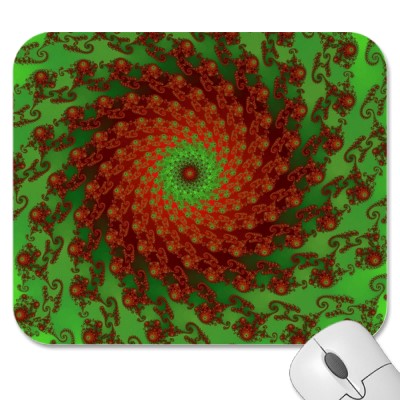 Poinsettia Mousepad