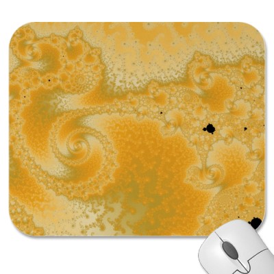 Gold Melt Mousepad