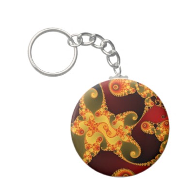 Fiery Tentacles Keychain