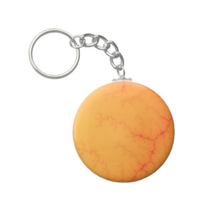 Tangerine Capillary Keychain