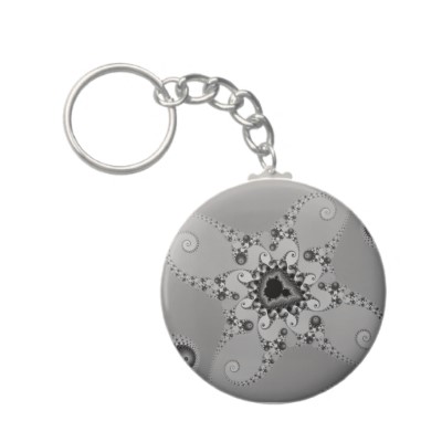 Grey Octopuses Keychain