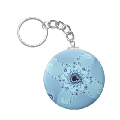 Blue Octopuses Keychain