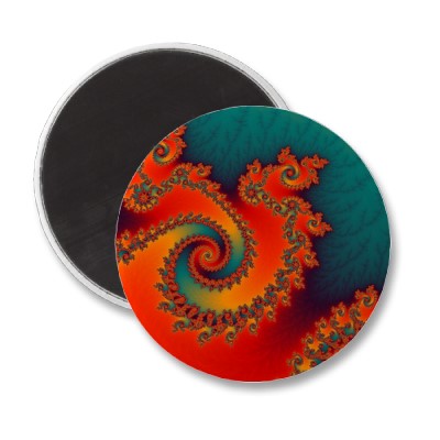 Circus Triple Twirl Magnet