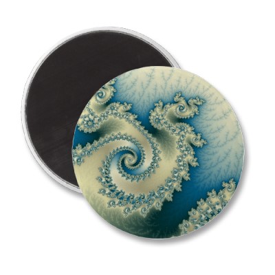 Seaside Triple Twirl Magnet