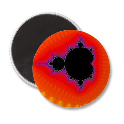 Two To Forty Orange Magnet