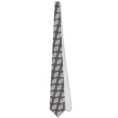 Silver Jellyfish Tie