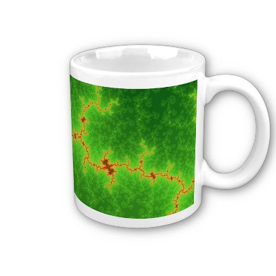 Green Fault Line Mug