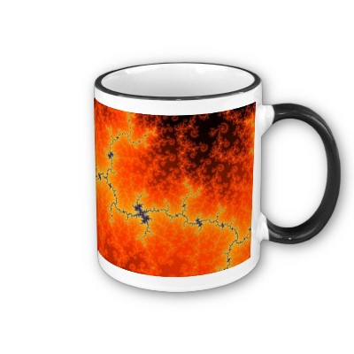 Burning Fault Line Mug