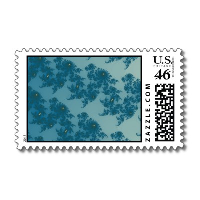 Marching Seahorses 1 Postage Stamp