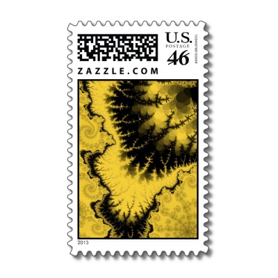 Musty Feathered Star Postage Stamp