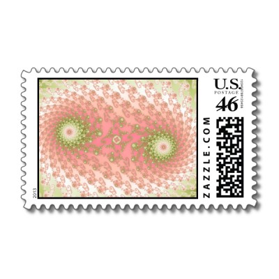 Twin Watermelons Postage Stamp