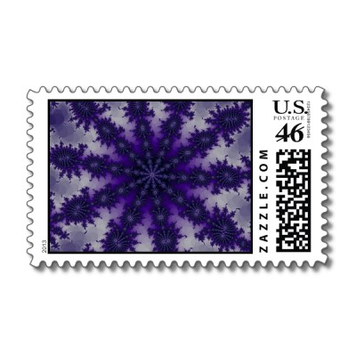 Purple Decasteer Postage Stamp