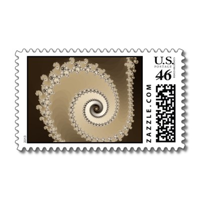 Cafe Latte Postage Stamp