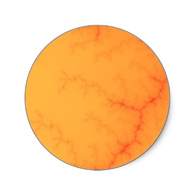 Tangerine Capillary Sticker