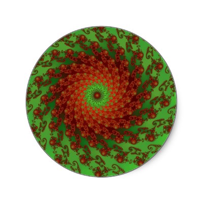 Poinsettia Sticker