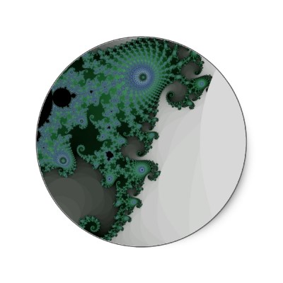 Emerald Seahorse Sticker