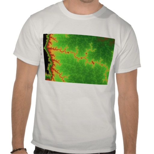 Green Fault Line T-Shirt